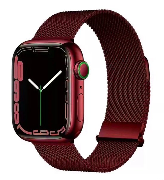 Voltease - Geschikt Voor Apple Watch Bandjes - 38/40/41 MM - Milanese Loop - Roestvrij Materiaal Band