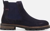 Australian Manhattan Chelsea boots blauw Suede - Maat 44