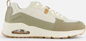 Skechers Uno Layover Sneakers beige Textiel - Maat 48