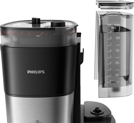 Foto: Philips all in 1 brewfilter koffiezetapparaat zwart hd7900 01 