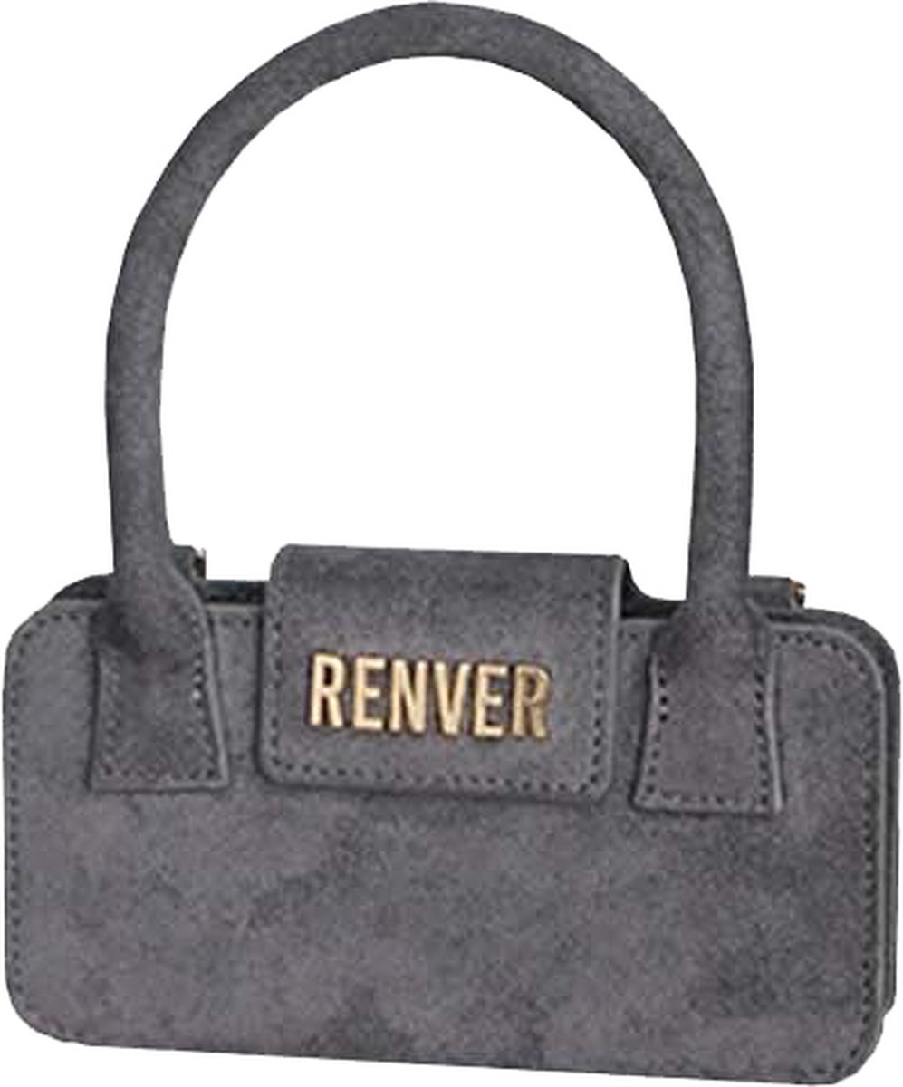 RENVER Izzy dames Iphone 13pro Telefoonhoesje met tas - grijs