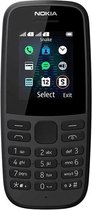 Nokia 105 4,57 cm (1.8") 73 g Noir Téléphone d'entrée de gamme