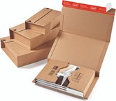 20x Emballage de livre ColomPac® 325 x 250 mm - Onde B (± 0 mm) Carton