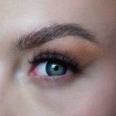 Roze airy gray | Gekleurde jaarlenzen | 0.00 | Inclusief lenzenbakje en applicators | Kleurlenzen zonder sterkte | Zachte lenzen | Comfortabel voor dagelijks gebruik | Blisterpack