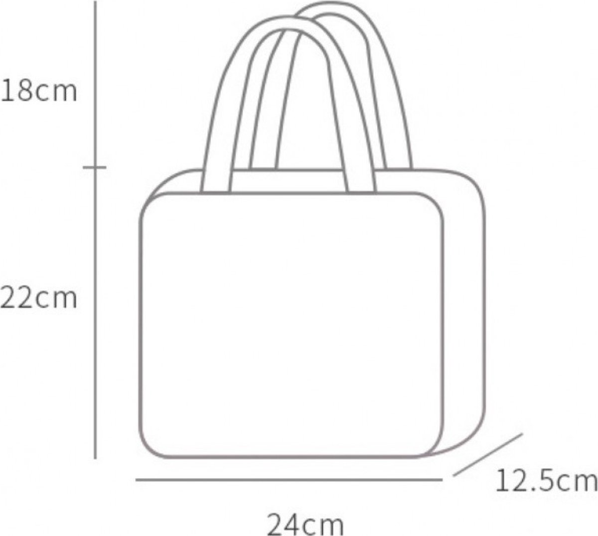 Lunchbox - Thermische lunchtas - Lunchtas - Bear - Oxfordstof