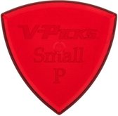 V-Picks - Small Pointed Ruby Red - Plectrum - 2.75 mm