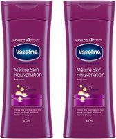 Vaseline Bodylotion - Mature Skin - 2 x 400 ml