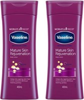 Bol.com Vaseline Bodylotion - Mature Skin - 2 x 400 ml aanbieding