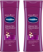 Lait Corps Vaseline - Peaux Matures - 2 x 400 ml