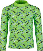 BECO ocean dinos - rashguard suit voor kinderen - groen - maat 116-122