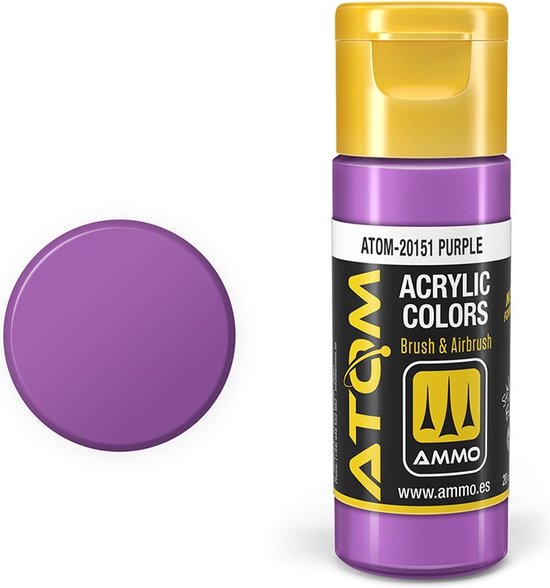 AMMO MIG 20151 ATOM - Violet - Acryl - Flacon de Peinture 20ml