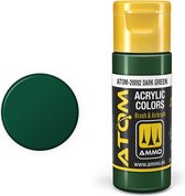 AMMO MIG 20092 ATOM - Dark Green - Acryl - 20ml Verf flesje