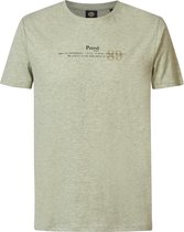 Petrol Industries - Heren Logo T-shirt Zen - Geel - Maat XXL