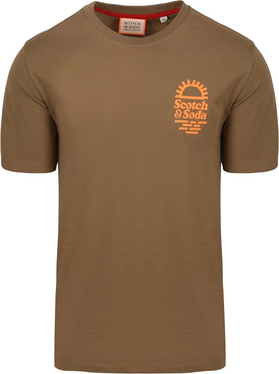 Scotch & Soda T-shirt à motif poitrine gauche T-shirt pour hommes - Taille XL