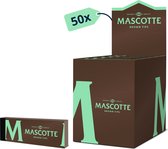 Mascotte® Brown Tips 35 x 50 boekjes | Ongebleekte Filtertips | 1750 Tipjes