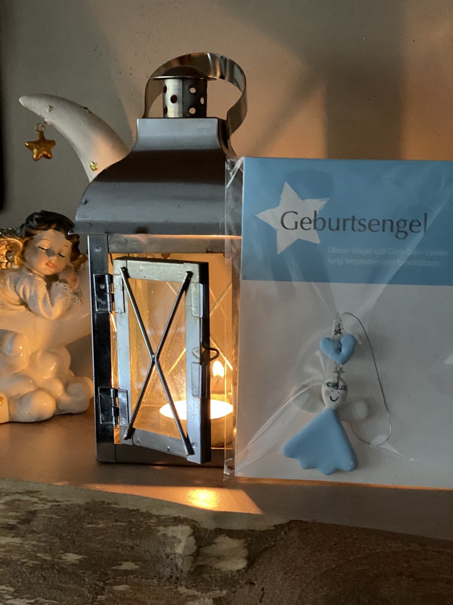 Geboorte - Engel - Blauw - Afscheid - Troost - Geschenk - Afscheid & Troost - AF-TG-727