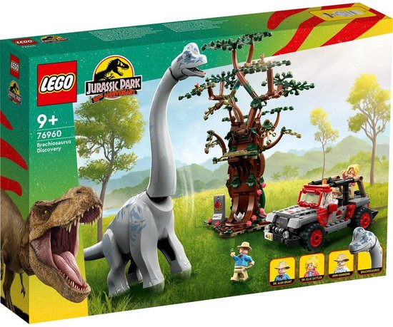 LEGO Jurassic Park Brachiosaurus ontdekking Dinosaurus Speelgoed - 76960 - LEGO