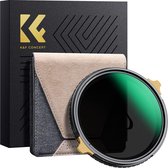 K&F Concept - Variabele Polarisatiefilter - Multi-Purpose Polariserend Filter voor Fotografie en Videografie - Verbeter Contrast en Kleurverzadiging - Nano-X Model - Geschikt voor Diverse Lenzen