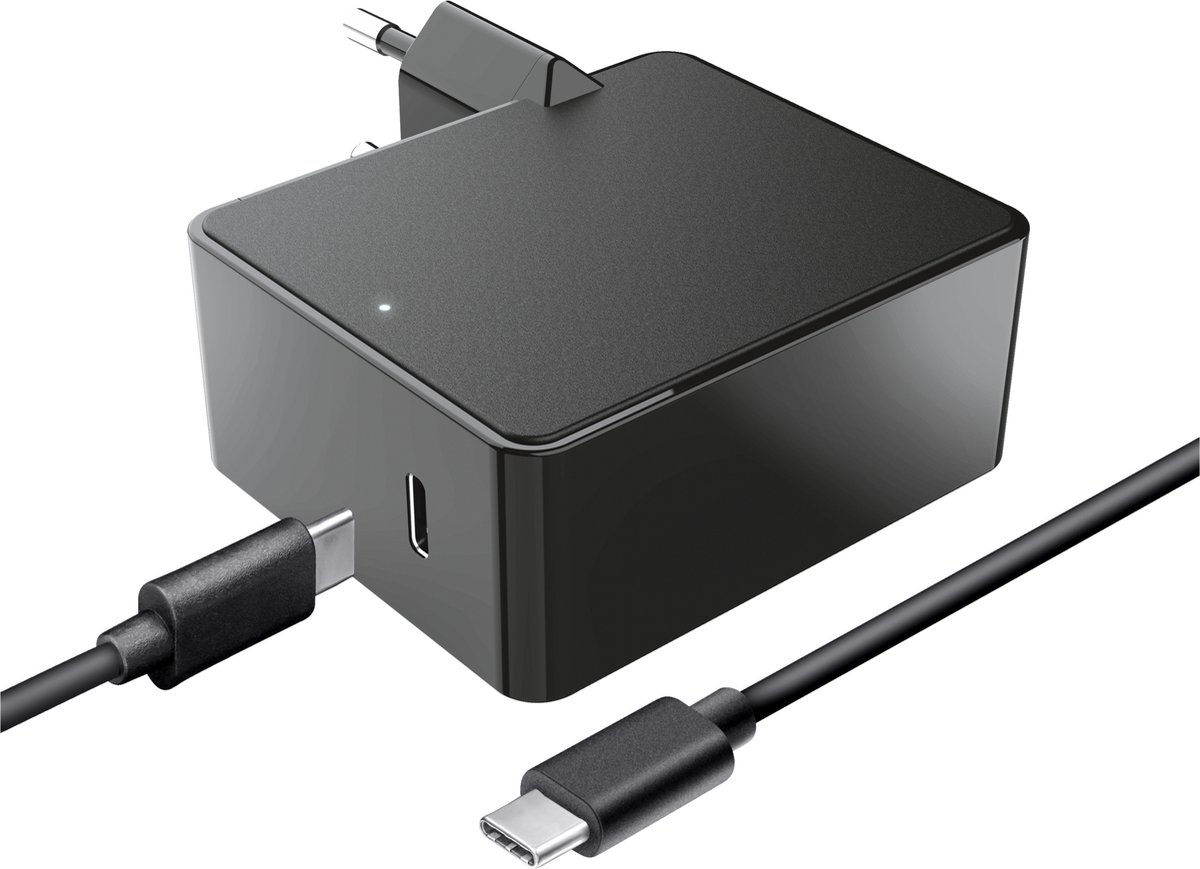 Trust Maxo - Laptoplader - 61 W - Geschikt voor MacBook - USB-C - Zwart