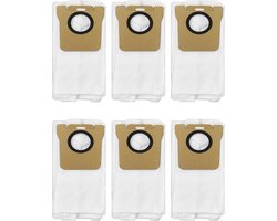 Dreame L10 Ultra, L20 Ultra, L30 Ultra en Xiaomi X10/X20 Serie Stofzakken (6 Stuks, Plus.Parts® alternatief voor RDB3)