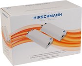 Hirschmann INCA 1G blanc SET SHOP - Adaptateur multimédia sur coaxial, 1000 Mbps, SET 2 pièces dans la boîte extérieure
