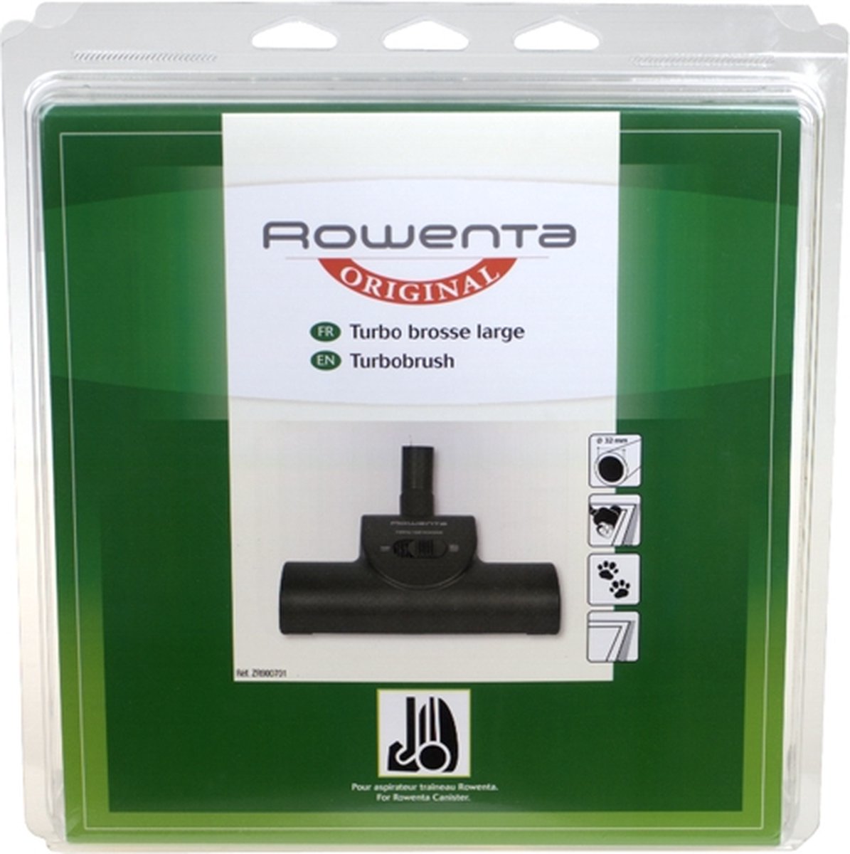 Rowenta Maxi Turbo borstel stofzuiger ZR900701