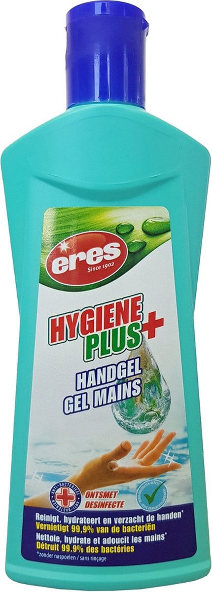 Goedkoopste ERES - Hygiene Plus gel Voor Handen 250ml - 70 Alcohol - ER25427