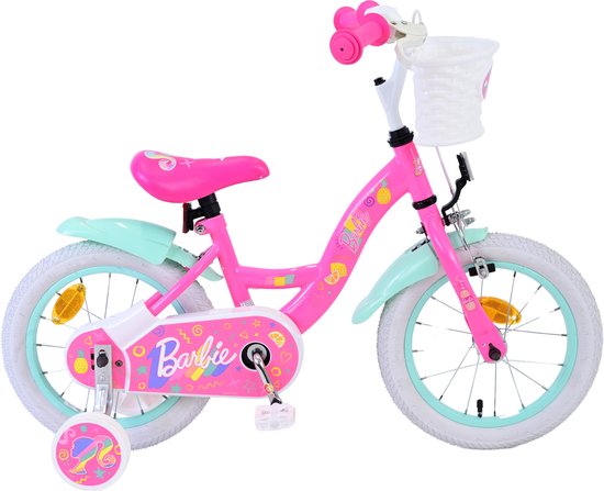 Barbie Kinderfiets - Meisjes - 14 inch - Roze van Barbie — afbeelding 2