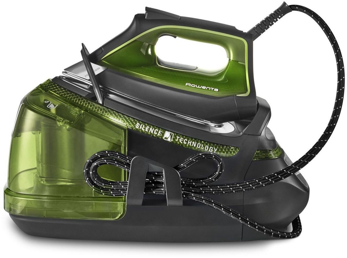 Rowenta DG9246 2800 W 1,3 l Microsteam 400-strijkzool Zwart, Groen