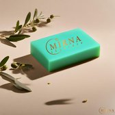 MirnaSkincare - Face Cleansing Soap Bar - 100% Natuurlijk - Droge huid - Vettige huid - alle huidtypen - Olijfolie - Kokosolie