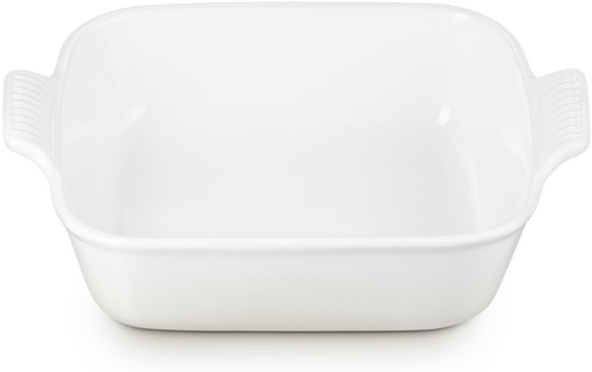 Le Creuset - Ovenschaal - Vierkant - 23x23 Cm / 2,8 Liter - Meringue