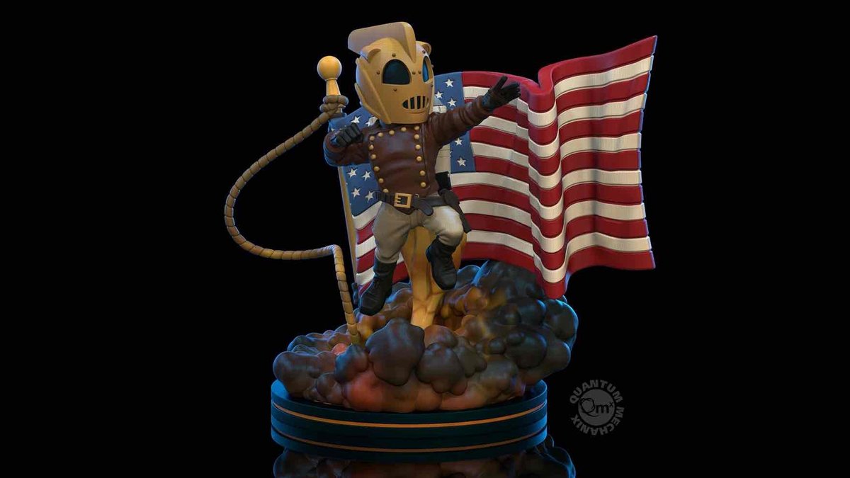 Disney The Rocketeer Figurine Q-Fig Elite Bonte kleuren