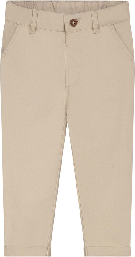 Prénatal peuter broek - Jongens - Light Beige Grey - Maat 92