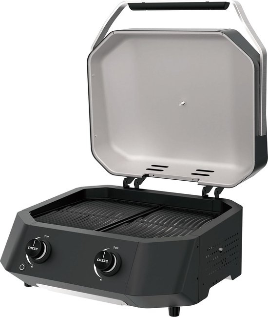 Cozze - Grill G-500 Gas 2 Zones 5 kW - Biologisch Katoen - Zwart van Cozze — afbeelding 5