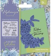 Natures Garden - Hortensia - Clearstamp - Charming Sentiments