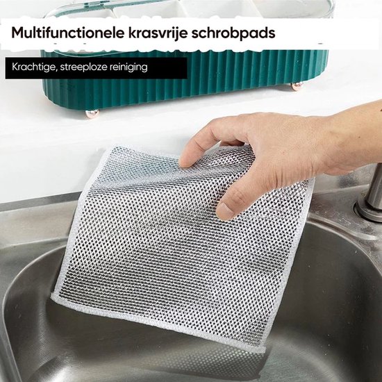 10x Microfiber Glas Reinigingsdoeken 30cm X 40cm, Pluist Niet Steeploos Geschikt Voor Reinigen Van Spiegels Glazen Oppervlakken En Rvs Dikke Stof