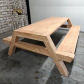 Rockwood® 6x Picknicktafel Douglas Big Foot 2.00m Montage op locatie. Extra gemak en vakkundige service