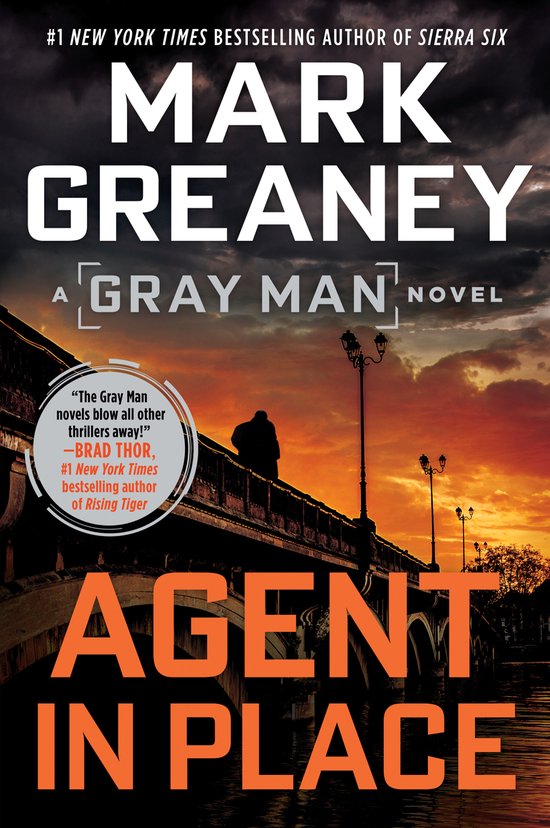 Gray Man- Agent in Place - cover