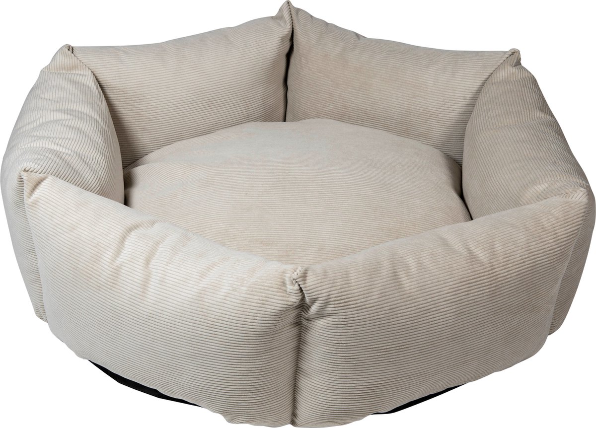 Animal Boulevard Ab10144 - Manden En Kussens - Hond - Ab Hexagon Mand Strandzand-m 70x70x30cm -overmeten Maat: M , voor oa cocker enz