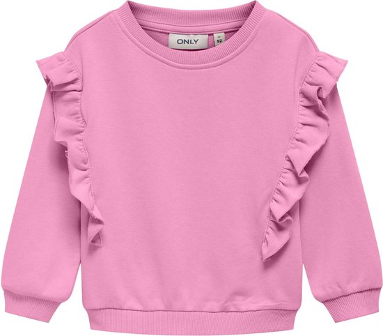 Only KMGNEWOFELIA LS FRILL O-NECK UB LIFE SWT Pull Filles - Taille 92