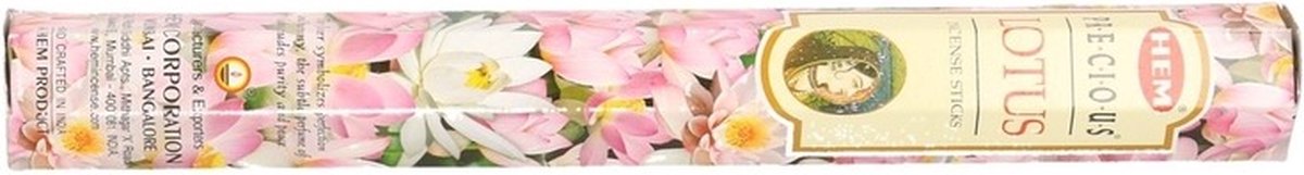 Hem Wierook stokjes - Lotus - 20x stokjes - Yoga/meditatie