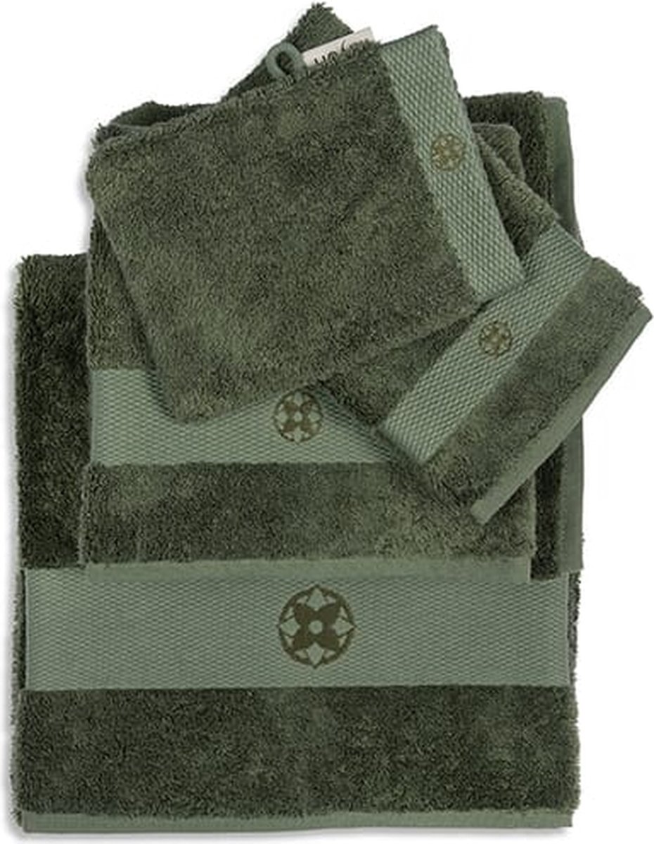 Kayori - Sento - Washandje - Groen - 5 stuks