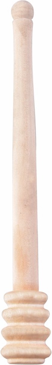 Honing lepel - licht hout - lengte 17 cm - honingpot lepels