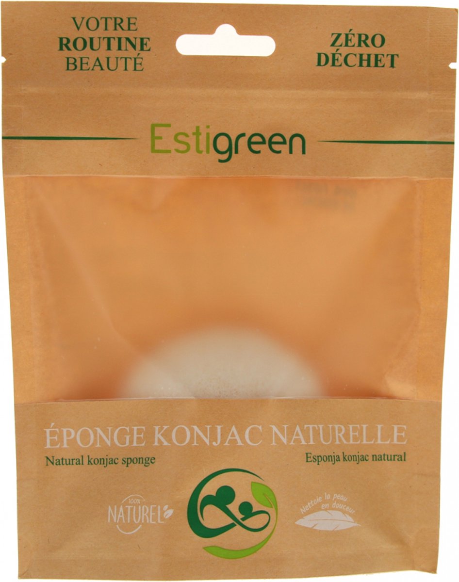 Goedkoopste Estigreen 100 Natuurlijke Konjac Spons