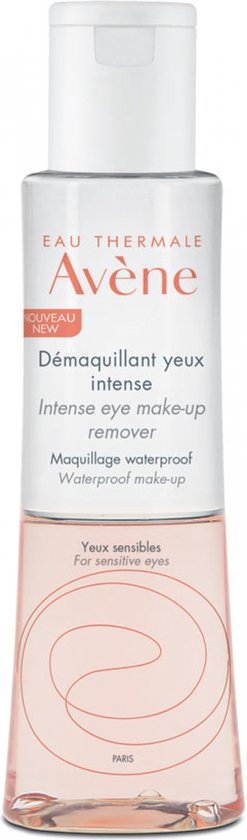 Avene Intense oogmake-up remover, 125ml, met 'Nouveau' opdruk.