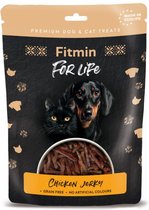 Fitmin For Life Jerky kiptraktatie voor honden en katten 6 x 70 g