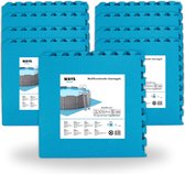 WAYS D'luxe - Voordeelpakket - Vloertegel - Blauwe zwembad tegels - 72 tegels - 50 x 50 cm - 18 m²