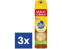 Pliz Meubelspray Glans & Verzorging - 3 x 300 ml