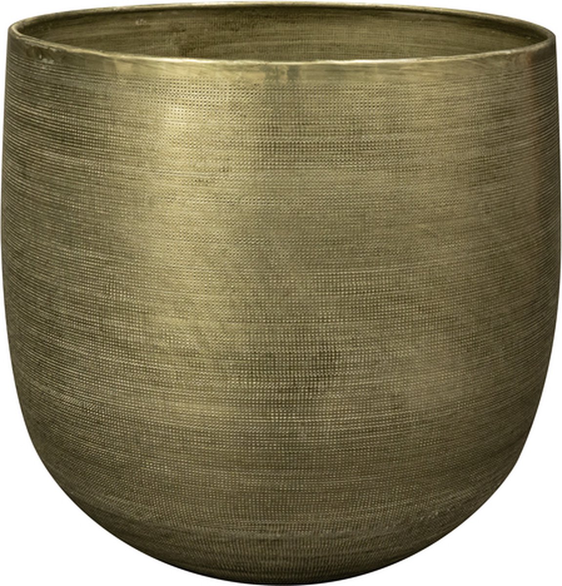 Ter Steege Bloempot Aluminium New Green-Groen D 42 cm H 41 cm Opening 38 cm