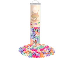 foto van Plus-Plus Tube pearl 240 delige bouwset - 4316 - Bouwspeelgoed - Constructiespeelgoed - Set met bouwstenen - Vanaf 5 jaar